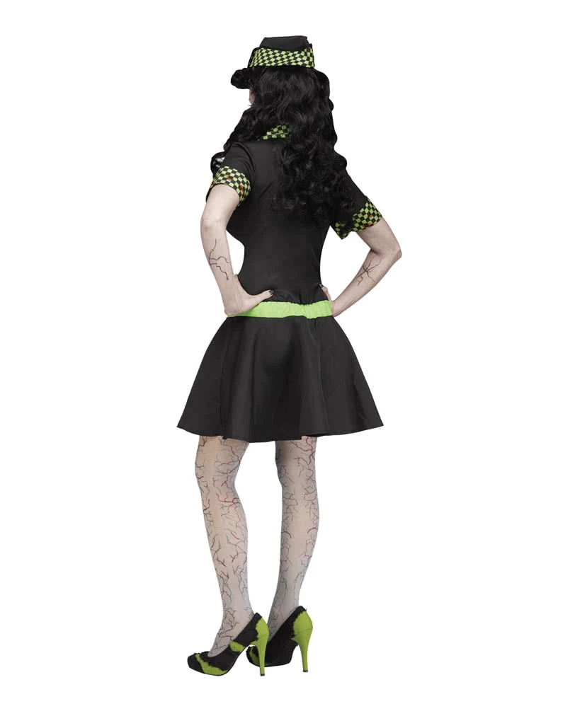 50er Jahre Zombie Kellnerin Kostüm – Bild 2