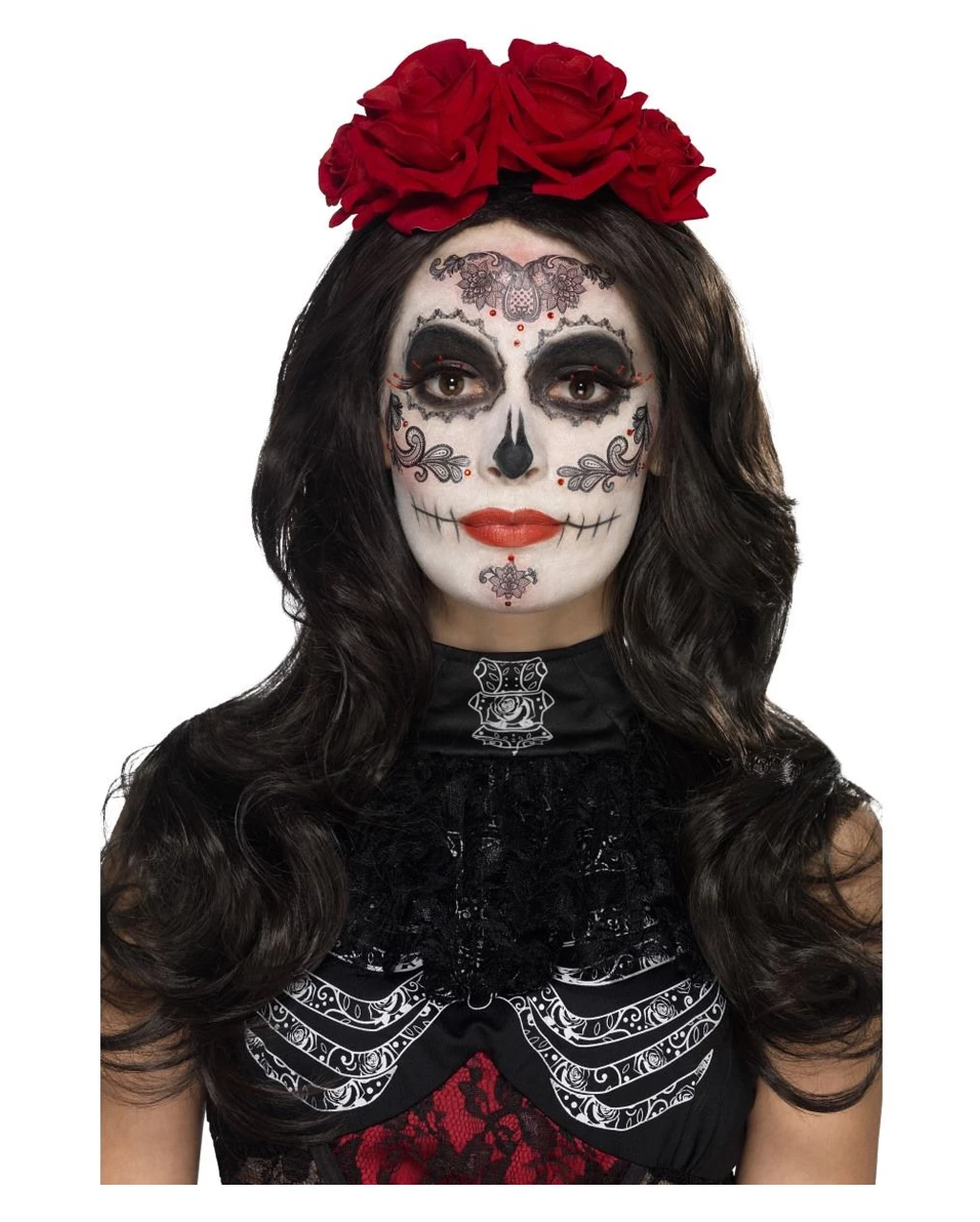 Day Of The Dead Glamour Make-Up Kit 1 Day Of The Dead Glamour Make-Up Kit