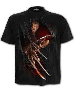 Freddy Claws - Elm Street - T-Shirt Black
