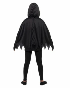 Skelett Kinder Poncho Mit Handschuhe -FinsternisMode Verkäufe skelett kinder poncho mit handschuhe skelett ueberwurf als halloween verkleidung skeleton kit 35848 4