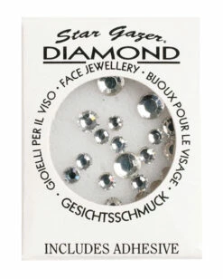Stargazer Face Diamonds Silber