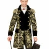 Venezianischer Frack Schwarz-gold