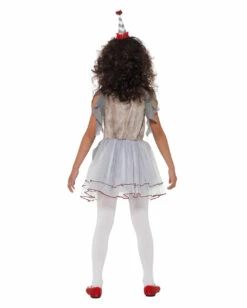 Vintage Horror-Clown Mädchen Kostüm -FinsternisMode Verkäufe vintage horror clown maedchen kostuem killerclown verkleidung kinder halloween evil clown girl costume 35845 4 1