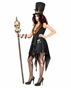Voodoo Priesterin Kostüm -FinsternisMode Verkäufe voodoo priesterin kostuem fuer damen halloween voodoo hexenmeisterin kostuem voodoo priestess costume 51876 3
